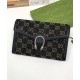 Replica Gucci Dionysus GG Mini Chain Bag 476432 Black Baratos Imitacion