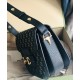 Replica Gucci Horsebit 1955 Bolso De Hombro 602204 Negro Baratos Imitacion