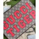 Replica Gucci Tiger Pouch 688378 Café oscuro Baratos Imitacion