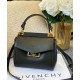 Replica Bolso Mini Mystic De Piel Con Asa Superior De Givenchy Negro Baratos Imitacion