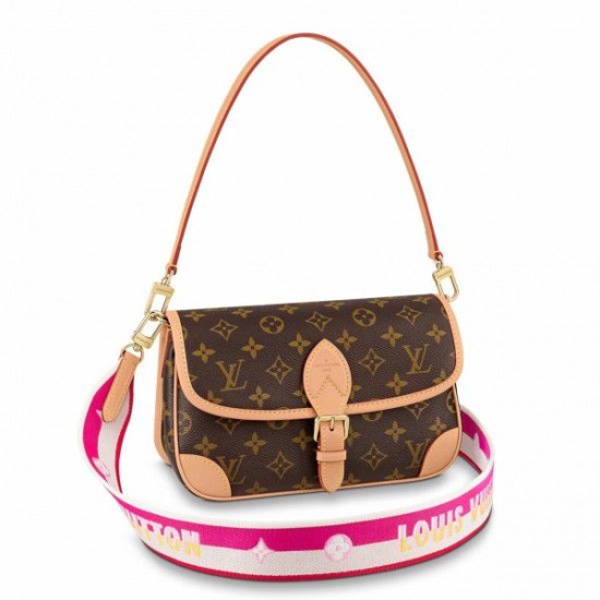 Replica Louis Vuitton Diane Satchel Lona Monogram M46049 Baratos Imitacion