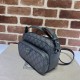 Replicas Gucci Ophidia bolso de hombro pequeño 723312 gris Baratos