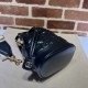 Replicas Bolso bombonera Gucci GG Matelassé 728231 negro Baratos