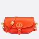 Replicas Dior Bobby East-West Bag Box Piel de becerro naranja Baratos