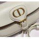 Replicas Dior Bobby East-West Bag Box Piel de becerro blanca Baratos