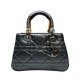 Replicas Bolso tote Christian Dior Small Lady 95.22 negro Baratos