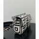 Replicas Fendi Baguette en cuero bicolor Fendi Roma Capsule Bag 8BR600 negro Baratos