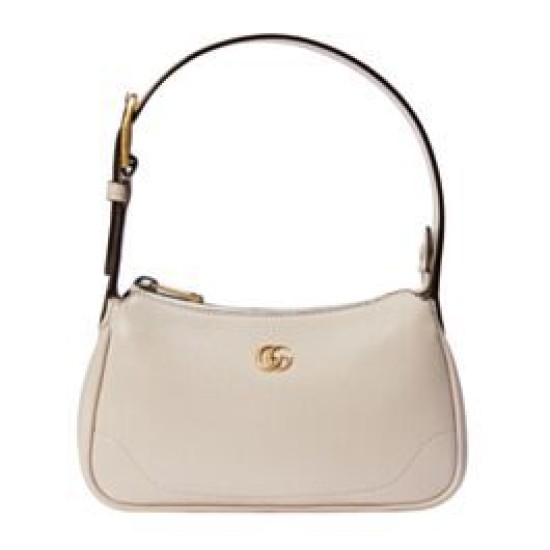 Replicas Bolso De Hombro Gucci Aphrodite Con Doble G 739076 Crema Baratos