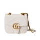 Replicas Gucci GG Marmont mini bolso de hombro 739682 blanco Baratos