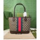 Replicas Bolso tote pequeño Gucci Ophidia 726762 Café Baratos