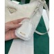 Replicas Minibolso de piel de oveja Prada 1BC204 Crema Baratos