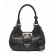 Replicas Bolso Prada Moon acolchado en napa negra 1BA381 Baratos