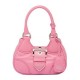 Replicas Bolso Prada Moon Padded Nappa-cuero 1BA381 Rosa Baratos