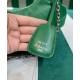 Replicas Prada Prada Re-Edition 2005 Bandolera de piel de napa acolchada 1BH204 Verde Baratos