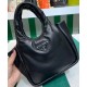 Replicas Prada Bolso Prada pequeño acolchado en piel de napa suave 1BA359 Negro Baratos