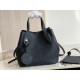 Replicas Bolso Louis Vuitton Blossom PM en piel Mahina negra M21848 Baratos