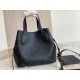 Replicas Bolso Louis Vuitton Blossom PM en piel Mahina negra M21848 Baratos