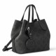 Replicas Bolso Louis Vuitton Blossom PM en piel Mahina negra M21848 Baratos