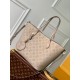 Replicas Bolso Louis Vuitton Blossom MM En Cuero Galet Mahina M21852 Baratos