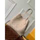 Replicas Bolso Louis Vuitton Blossom MM En Cuero Galet Mahina M21852 Baratos