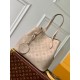 Replicas Bolso Louis Vuitton Blossom MM En Cuero Galet Mahina M21852 Baratos