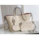 Replicas Bolso Louis Vuitton Blossom PM en piel crema Mahina M21909 Baratos