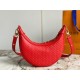 Replicas Bolso Louis Vuitton Loop en cuero Monogram rojo Empreinte M22594 Baratos