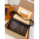 Replicas Bolso Louis Vuitton Archy Messenger MM en lona Monogram Macassar M46328 Baratos