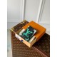 Replicas Organizador de bolsillo Louis Vuitton en verde LV Graffiti M81798 Baratos