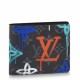 Replicas Monedero múltiple Louis Vuitton en graffiti LV M81847 Baratos