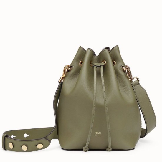 Replicas Bolso bombonera Fendi pequeño Mon Tresor verde Baratos