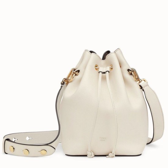 Replicas Bolso bombonera Fendi Mon Tresor pequeño blanco Baratos