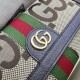 Replicas Cartera continental Gucci Ophidia GG ‎523153 Marrón Baratos