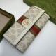 Replicas Cartera continental Gucci Ophidia GG ‎523153 Beige Baratos