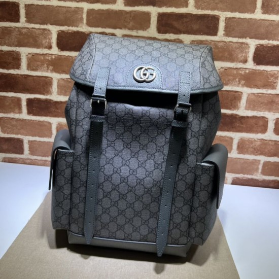 Replicas Gucci Ophidia GG mochila mediana 598140 Negro Baratos