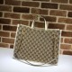 Replicas Gucci 1955 Horsebit bolso de mano mediano 621144 blanco Baratos