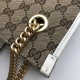 Replicas Gucci 1955 Horsebit bolso de mano mediano 621144 blanco Baratos