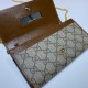 Replicas Bolso Gucci 621888 GG-Supreme Canvas Horsebit 1955 Bolso con cadena Baratos