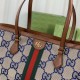 Replicas Gucci Ophidia jumbo GG Bolso mediano 631685 Marrón Baratos