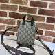 Replicas Gucci Ophidia mini bolso GG Supreme canvas 671682 Marrón Baratos