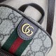 Replicas Gucci Ophidia mini bolso GG Supreme canvas 671682 Marrón Baratos