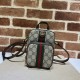 Replicas Gucci Ophidia mini bolso GG Supreme canvas 671682 Marrón Baratos