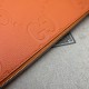 Replicas Gucci Jumbo GG Medium Messenger Hombres Bolsa 696009 Naranja Baratos