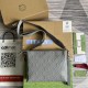 Replicas Gucci Jumbo GG Medium Messenger Hombres Bolsa 696009 Gris Baratos