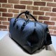 Replicas Gucci Bolso de viaje con G entrelazada 696014 Negro Baratos