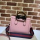 Replicas Bolso tote pequeño Diana Gucci 702721 Rosa Baratos