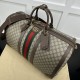 Replicas Gucci Jumbo GG bolsa de viaje grande 724612 Marrón 52cm Baratos