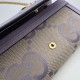 Replicas Gucci Ophidia jumbo GG monedero continental 726497 Púrpura Baratos