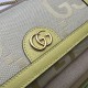 Replicas Gucci Ophidia jumbo GG monedero continental 726497 Amarillo Baratos