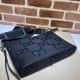 Replicas Gucci Jumbo GG bandolera mediana 739668 Negro Baratos